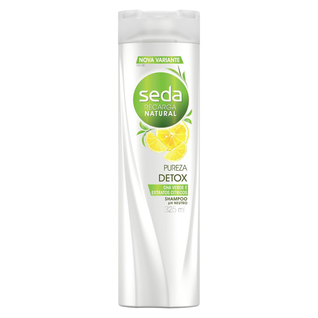 SHAMPOO SEDA 325ML PUREZA DETOX CHA VERDE E EXTRATO CITRICO