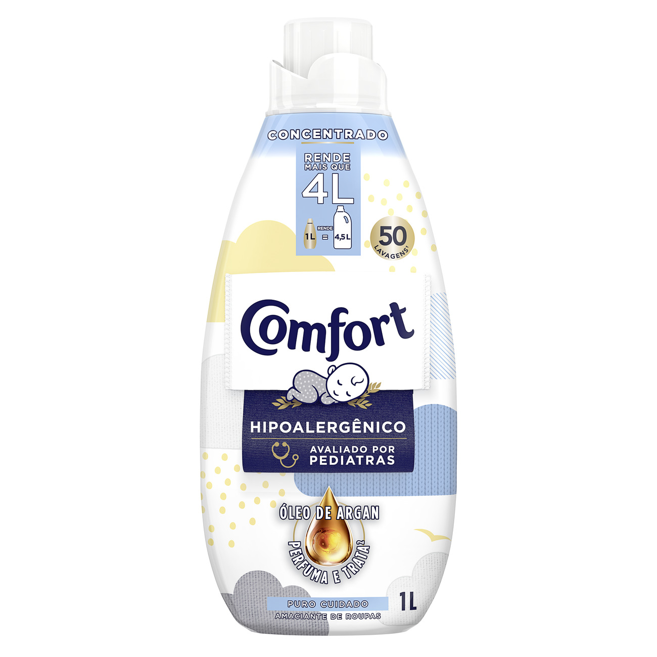 AMACIANTE COMFORT CONCENTRADO 1L PURO CUIDADO