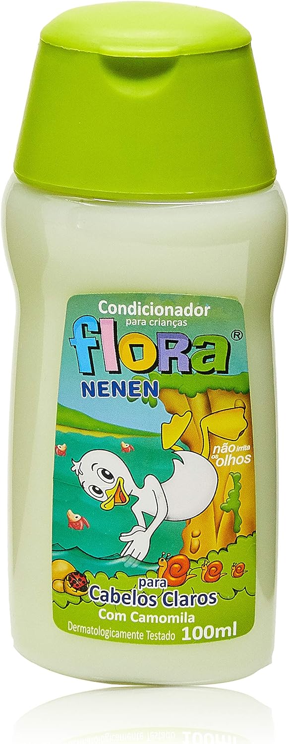 CONDICIONADOR INF FLORA NENEM 100ML CAB.CLAROS