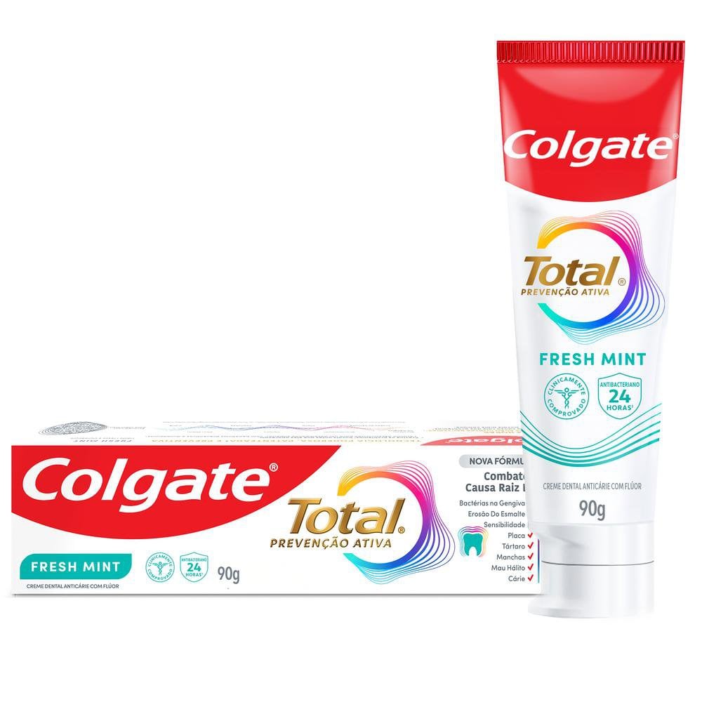 CREME DENTAL COLGATE TOTAL 90G ADVANCED FRESH
