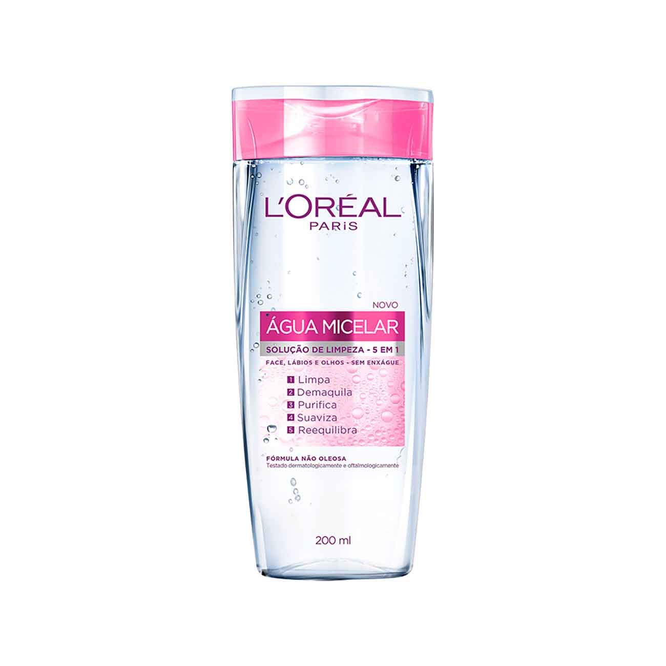 LOCAO DERMO EXP AGUA MICELAR 200ML