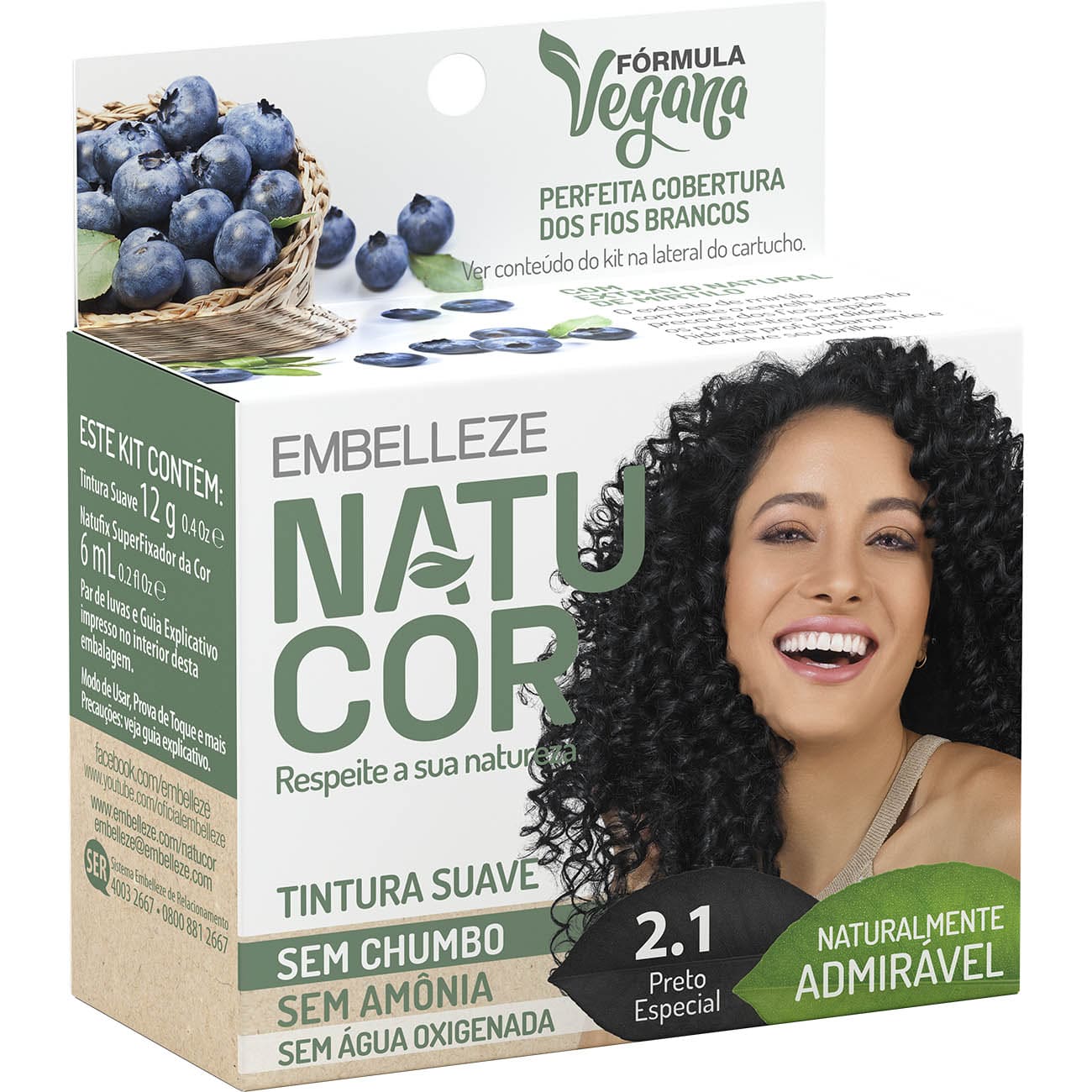 COLORACAO NATUCOLORACAO 2.1 MIRTILO PRETO