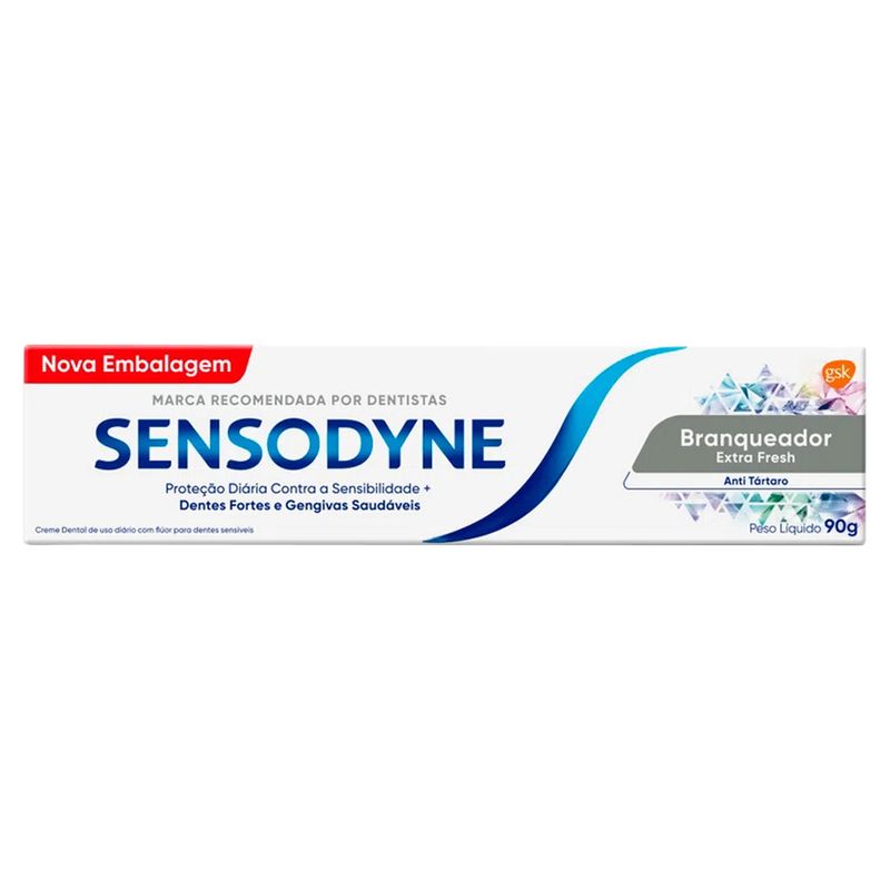CREME DENTAL SENSODYNE 90G BRANQ. EXTRA FRESH