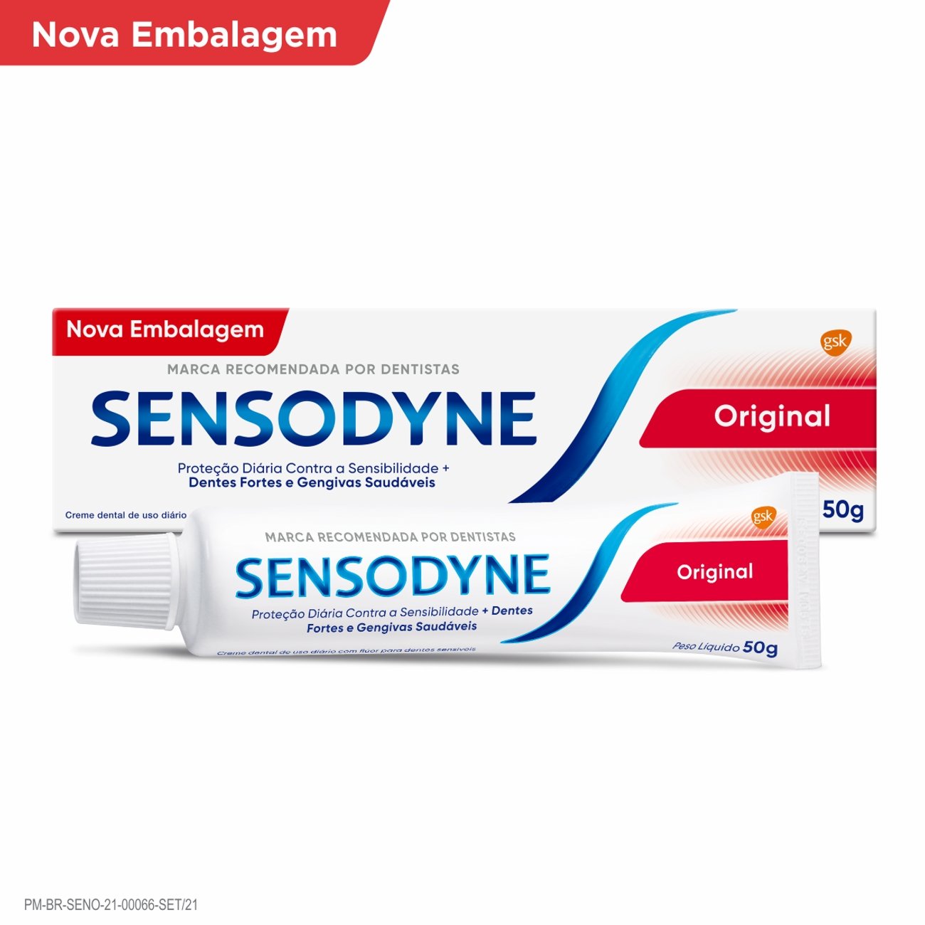 CREME DENTAL SENSODYNE 50G. ORIGINAL