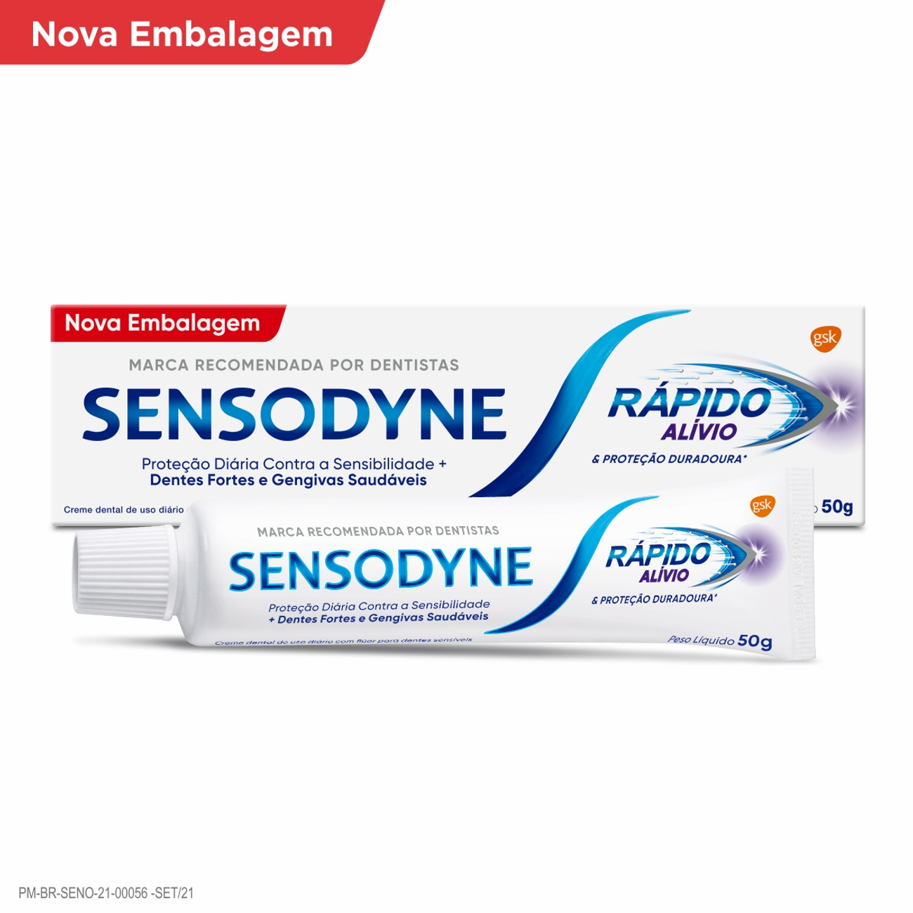 CREME DENTAL SENSODYNE 50G. RAPIDO ALIVIO