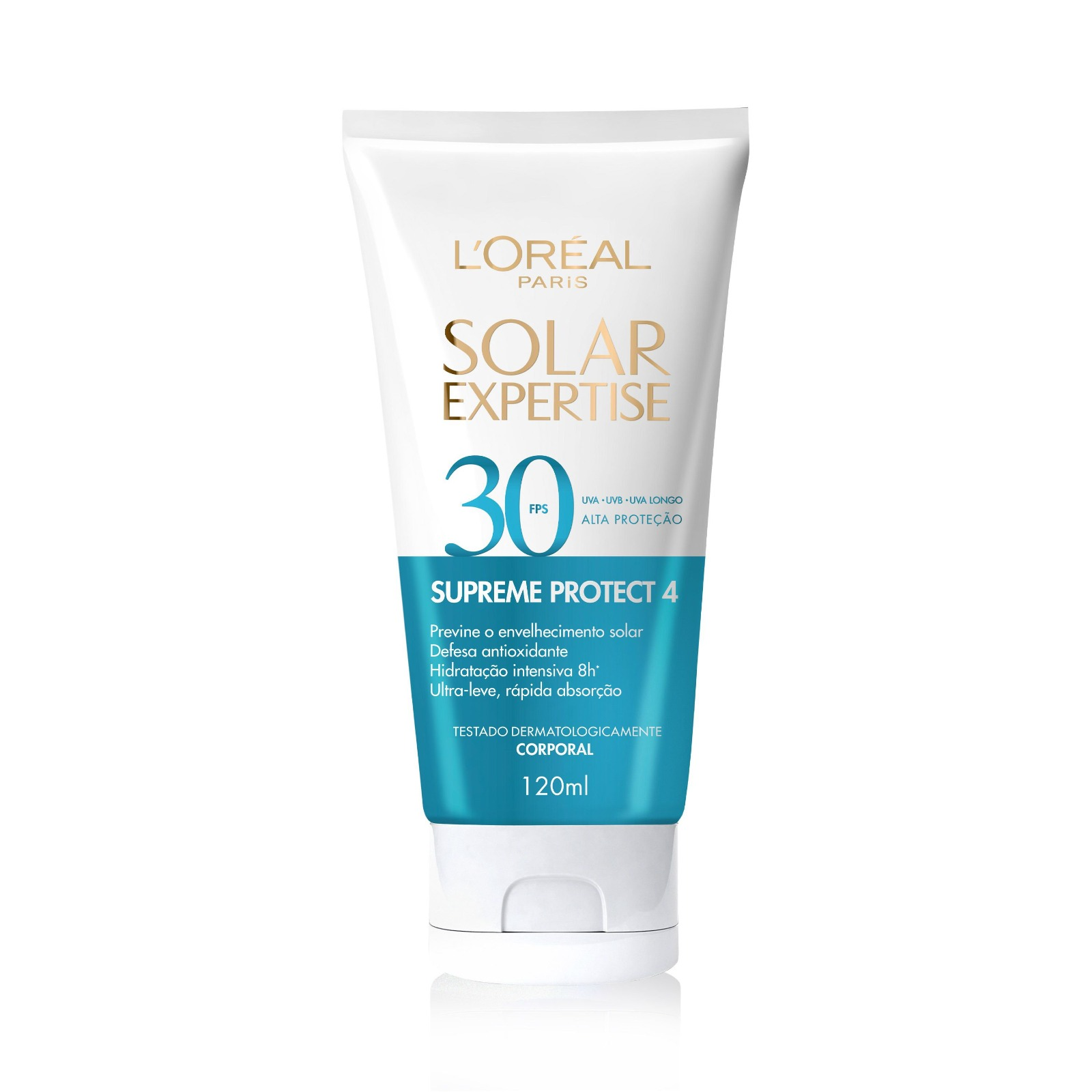 PROTETOR SOLAR LOREAL SOL. EXPERTISE FPS30 120ML SUPREME PROT 4