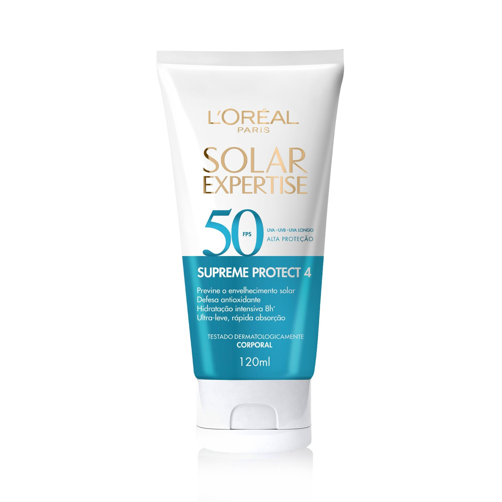 PROTETOR SOLAR LOREAL SOL. EXPERTISE FPS50 120ML SUPREME PROT 4