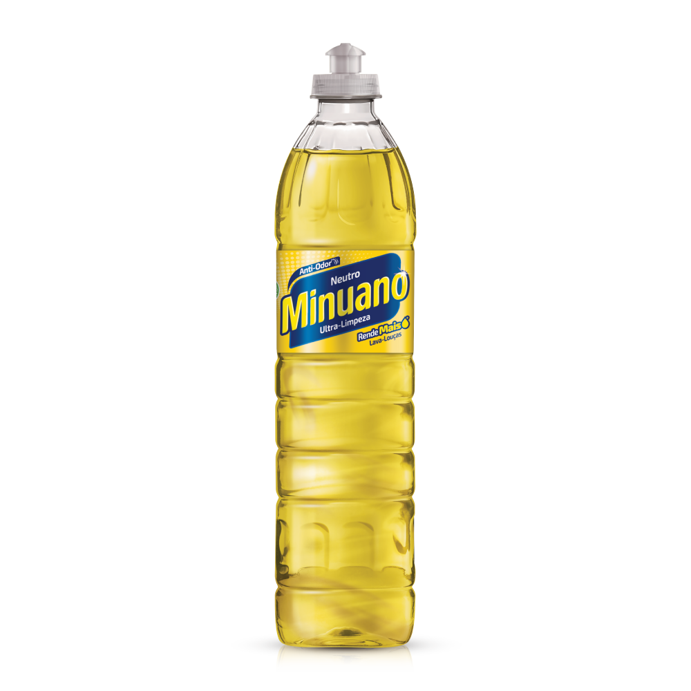 DETERGENTE LIQUIDO MINUANO 500ML NEUTRO