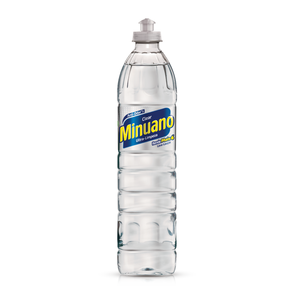 DETERGENTE LIQUIDO MINUANO 500ML CLEAR