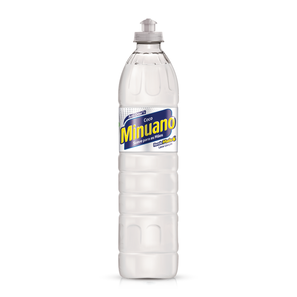 DETERGENTE LIQUIDO MINUANO 500ML COCO