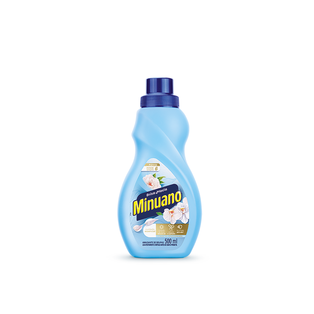 AMACIANTE MINUANO 500ML CLASSICO BRISA MACIA - AZUL