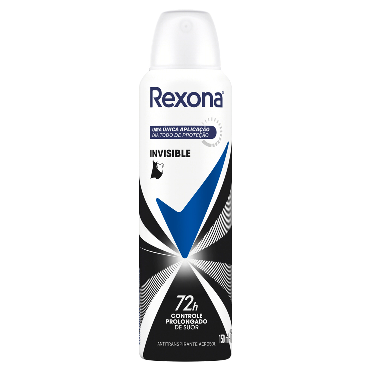 DESODORANTE AEROSSOL REXONA 150ML FEMININO INVISIBLE