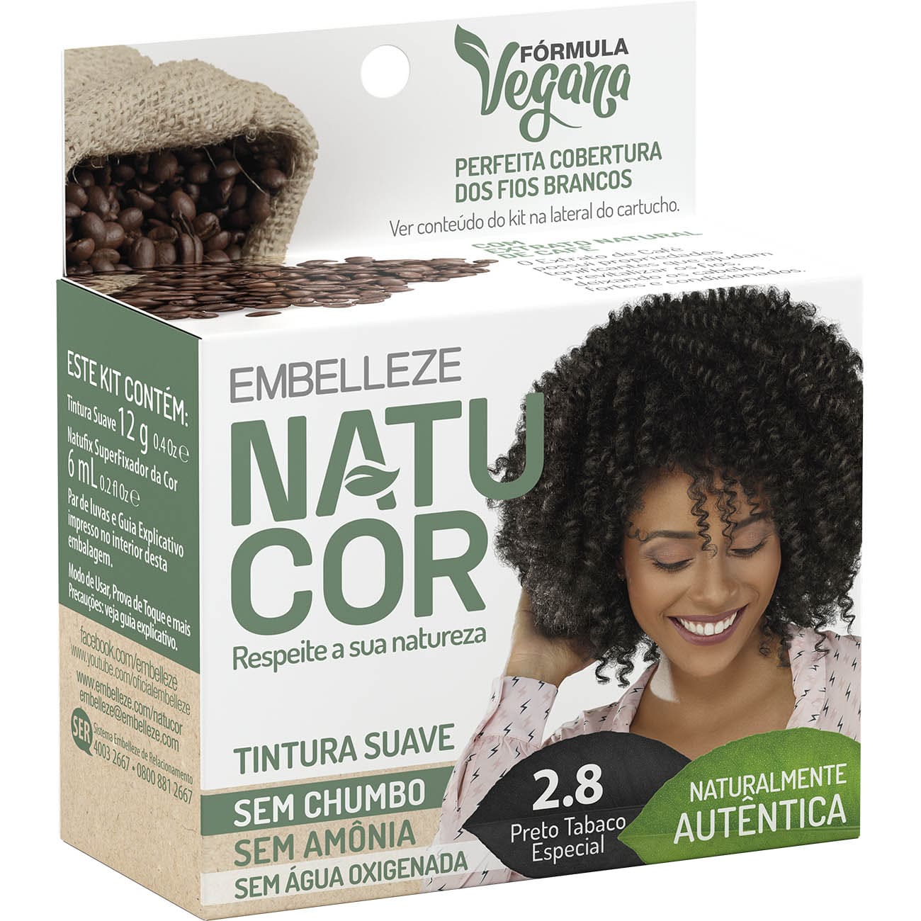 COLORACAO NATUCOLORACAO 2.8 CAFE FORTE