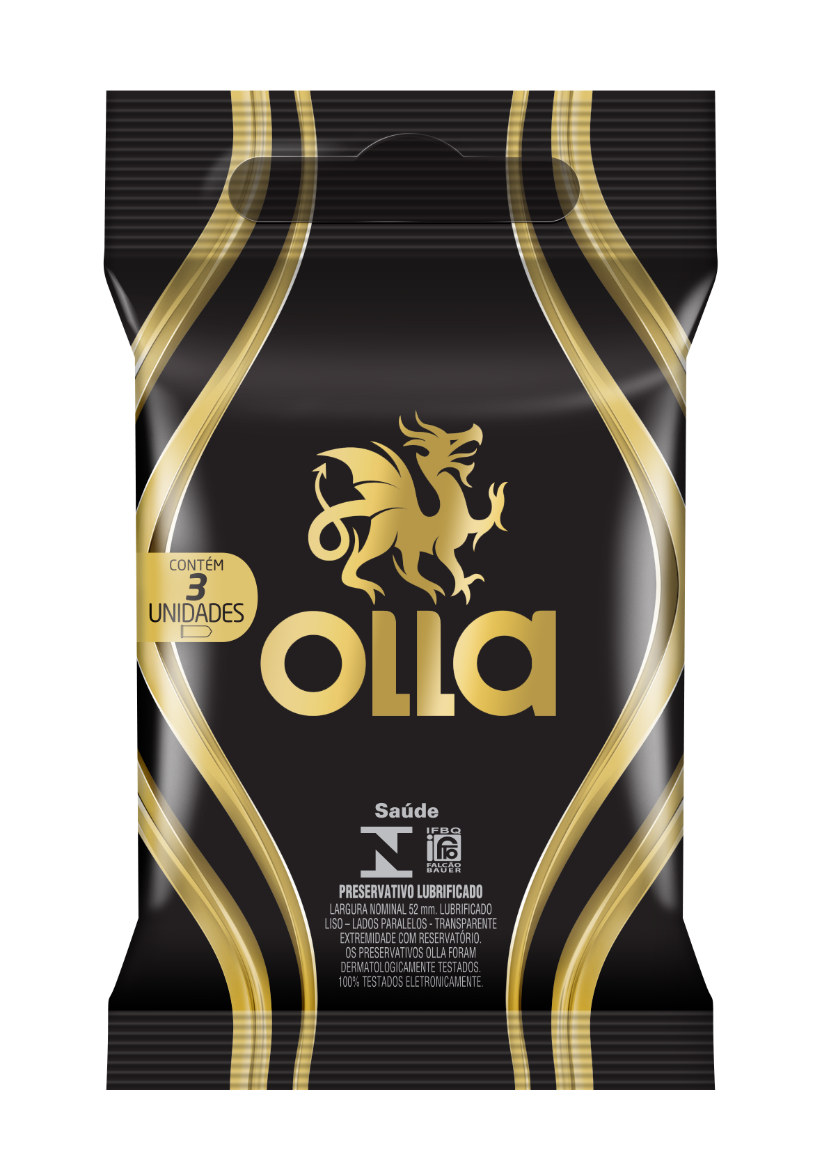 PRESERVATIVO OLLA LUBRIFICADO C/3UN
