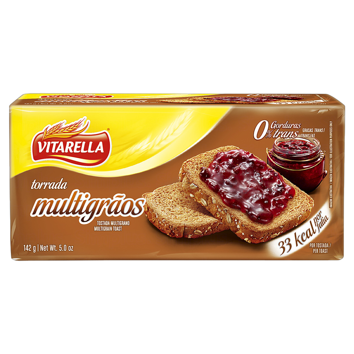 TORRADA VITARELLA 142G MULTIGRAOS