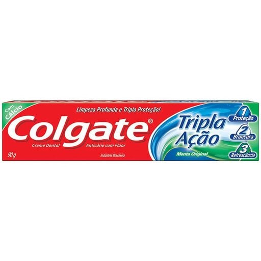 CREME DENTAL COLGATE TRIPLA ACAO 90G