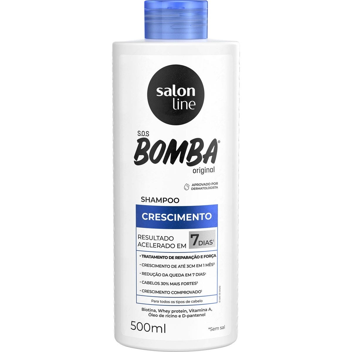 SHAMPOO SALON LINE SOS BOMBA 500ML CRESCIMENTO