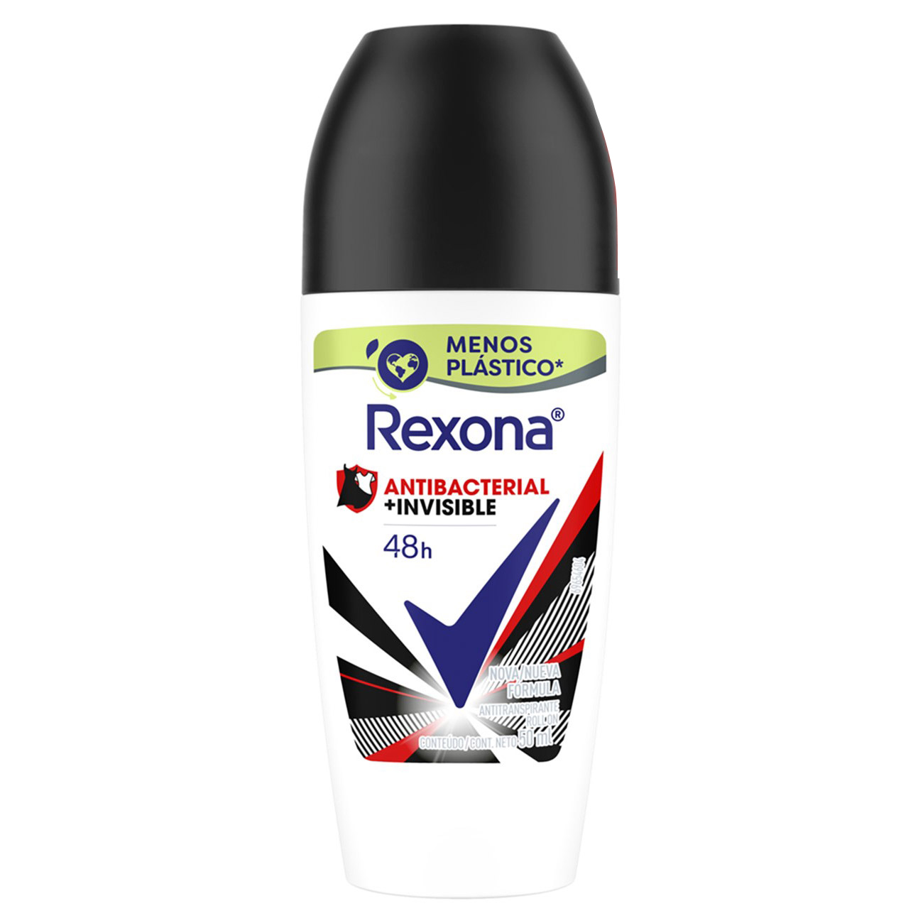 DESODORANTE ROLLON REXONA 50ML FEM WOMEN ANTIBAC INVIS