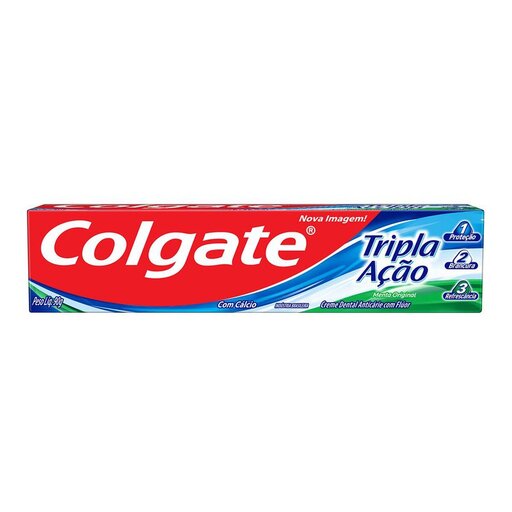 CREME DENTAL COLGATE TRIPLA ACAO 90G HORTELA