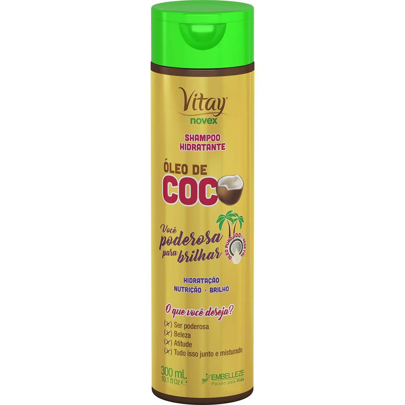 SHAMPOO REVITAY NOVEX 300ML OLEO DE COCO