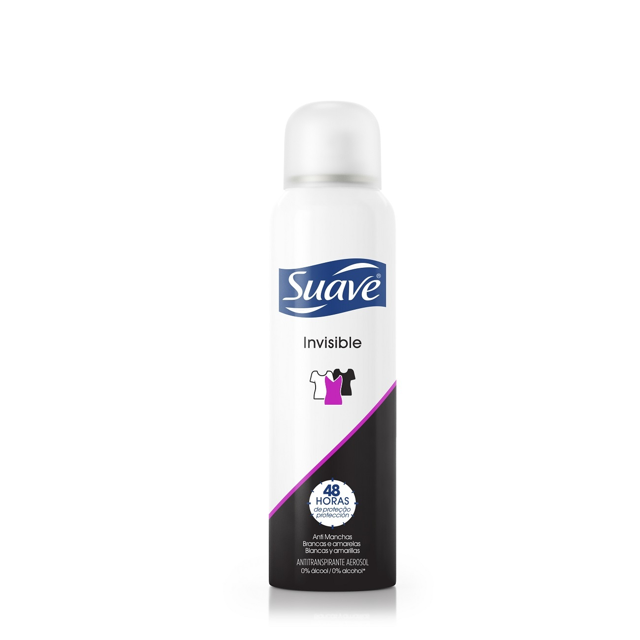 DESODORANTE AEROSOL SUAVE 87G INVISIBLE