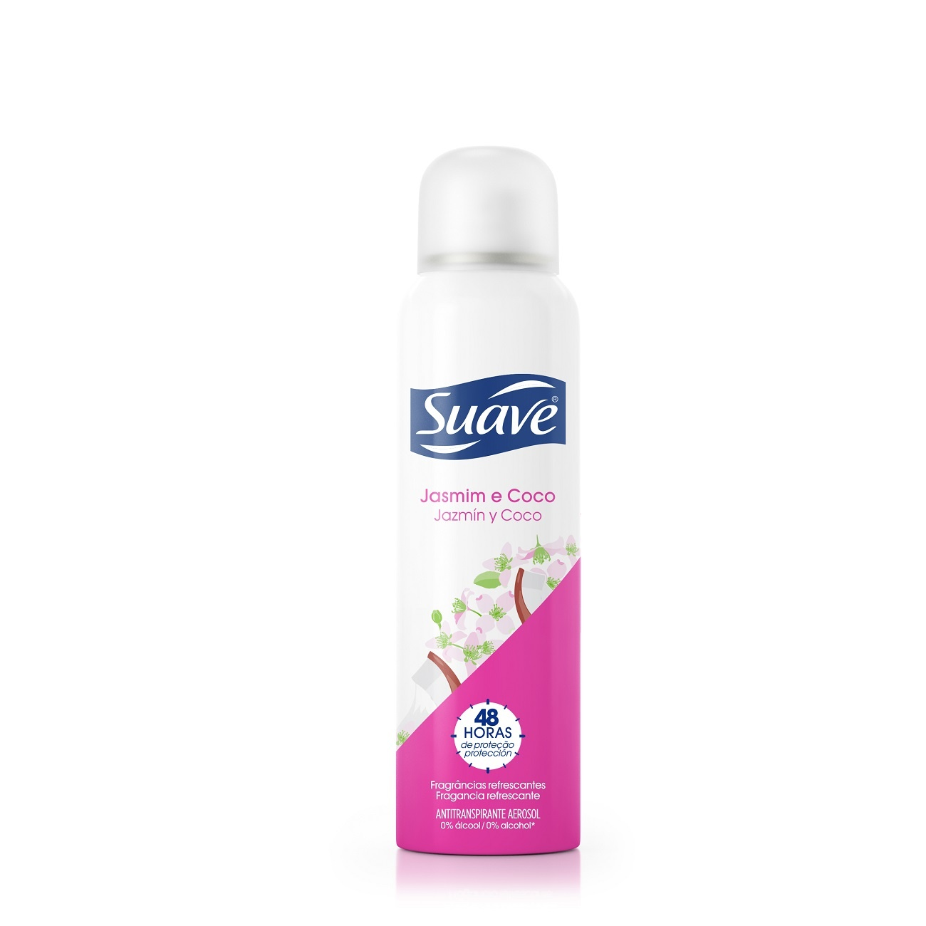 DESODORANTE AEROSOL SUAVE 87G JASMIN E COCO
