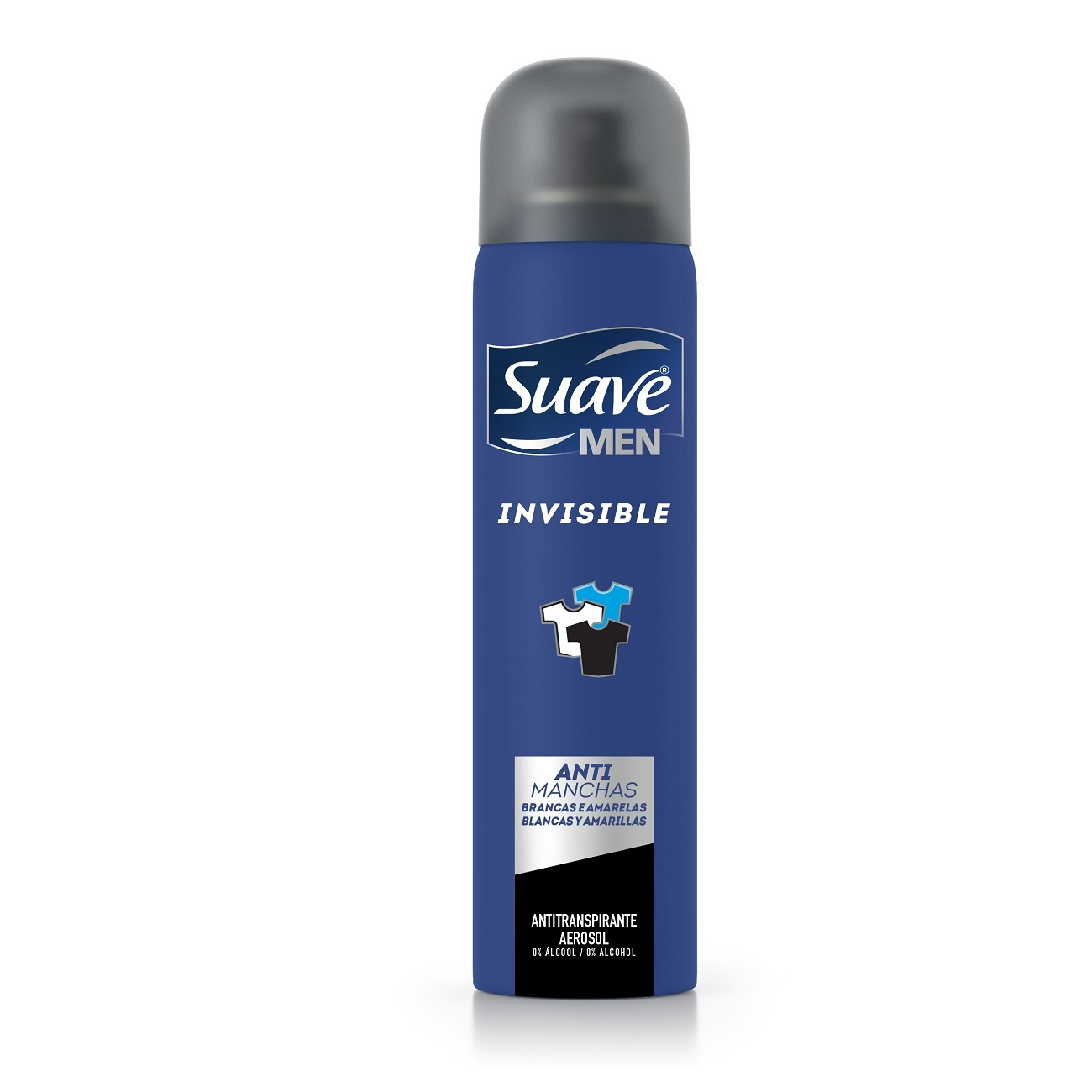 DESODORANTE AEROSOL SUAVE 87G MEN INVISIBLE