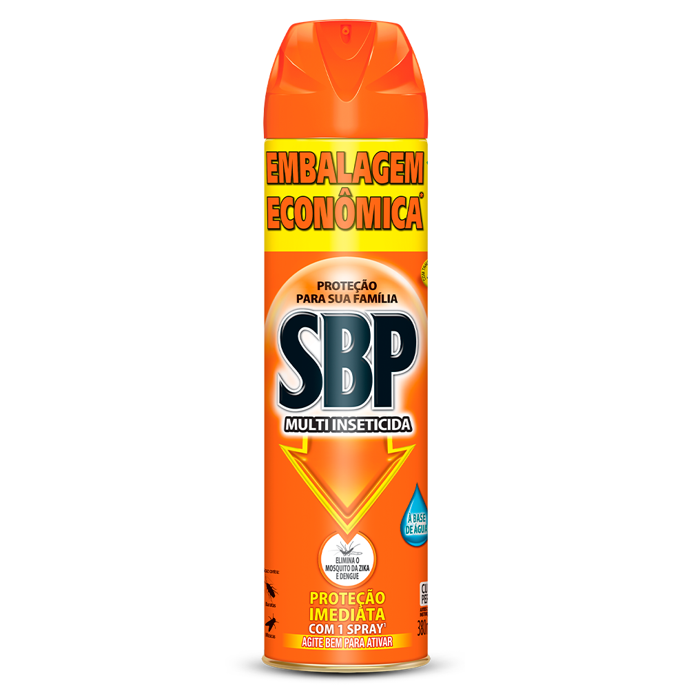 INSETICIDA SBP AER 380 ML MULTI INSETICIDA TRADICIONAL