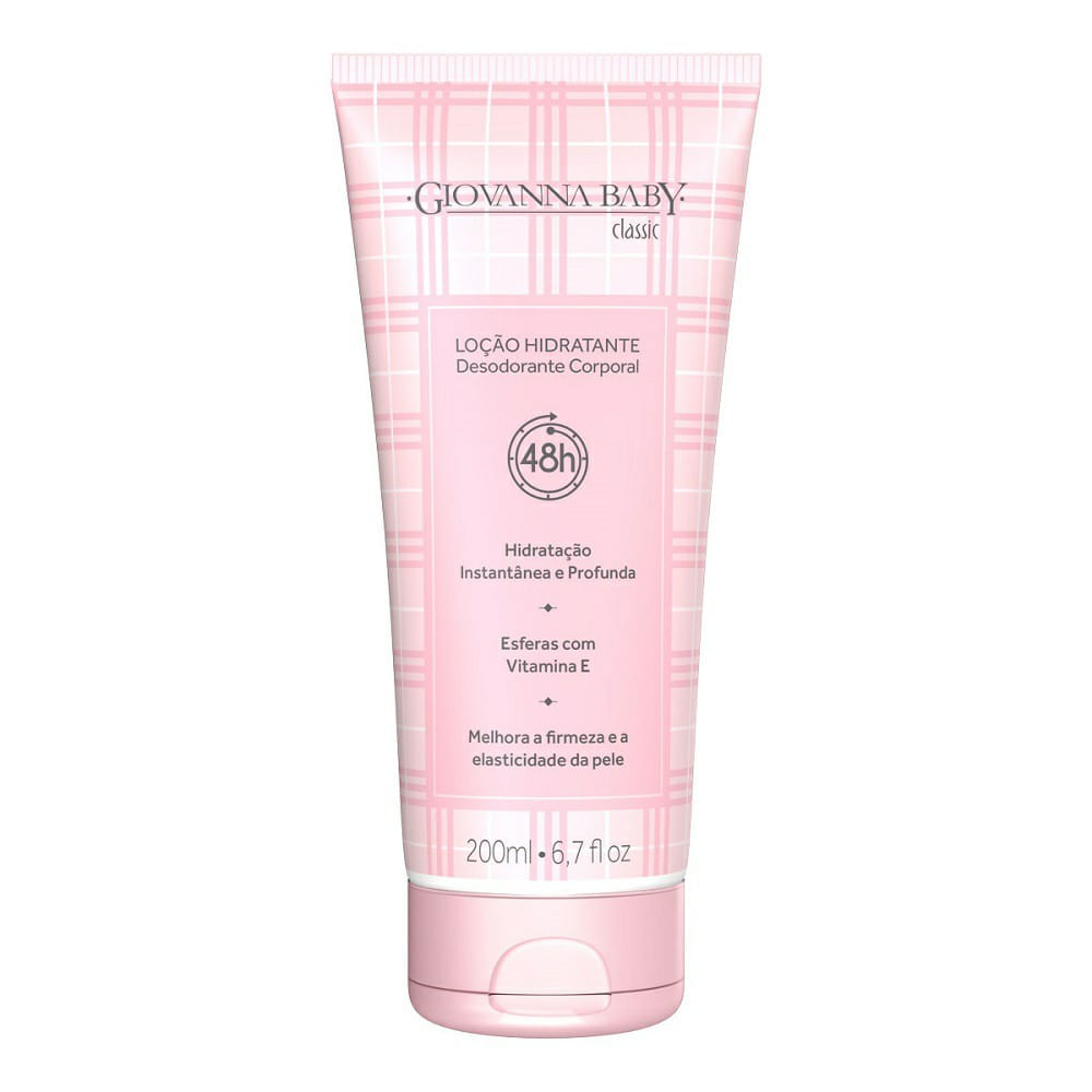 LOCAO HID GIOVANNA BABY DES 200ML CLASSIC