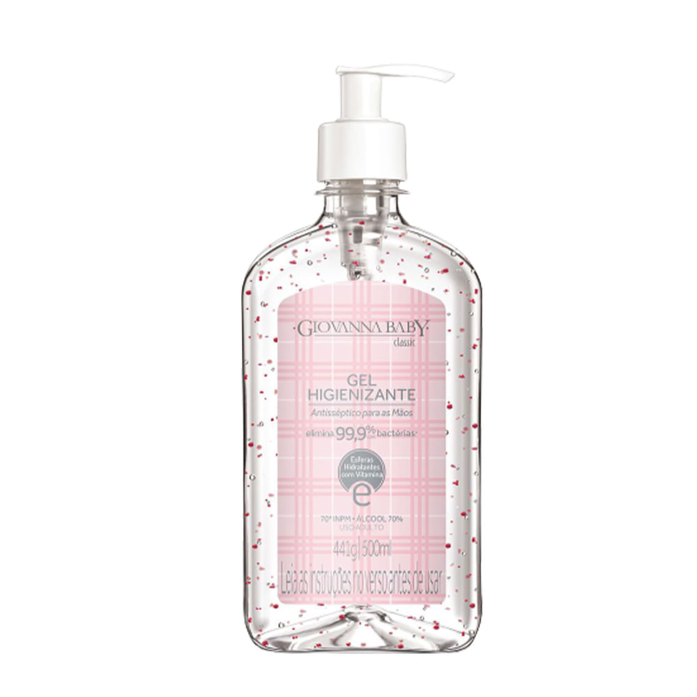GEL HIG GIOVANNA BABY 500ML P/MAOS CLASSIC
