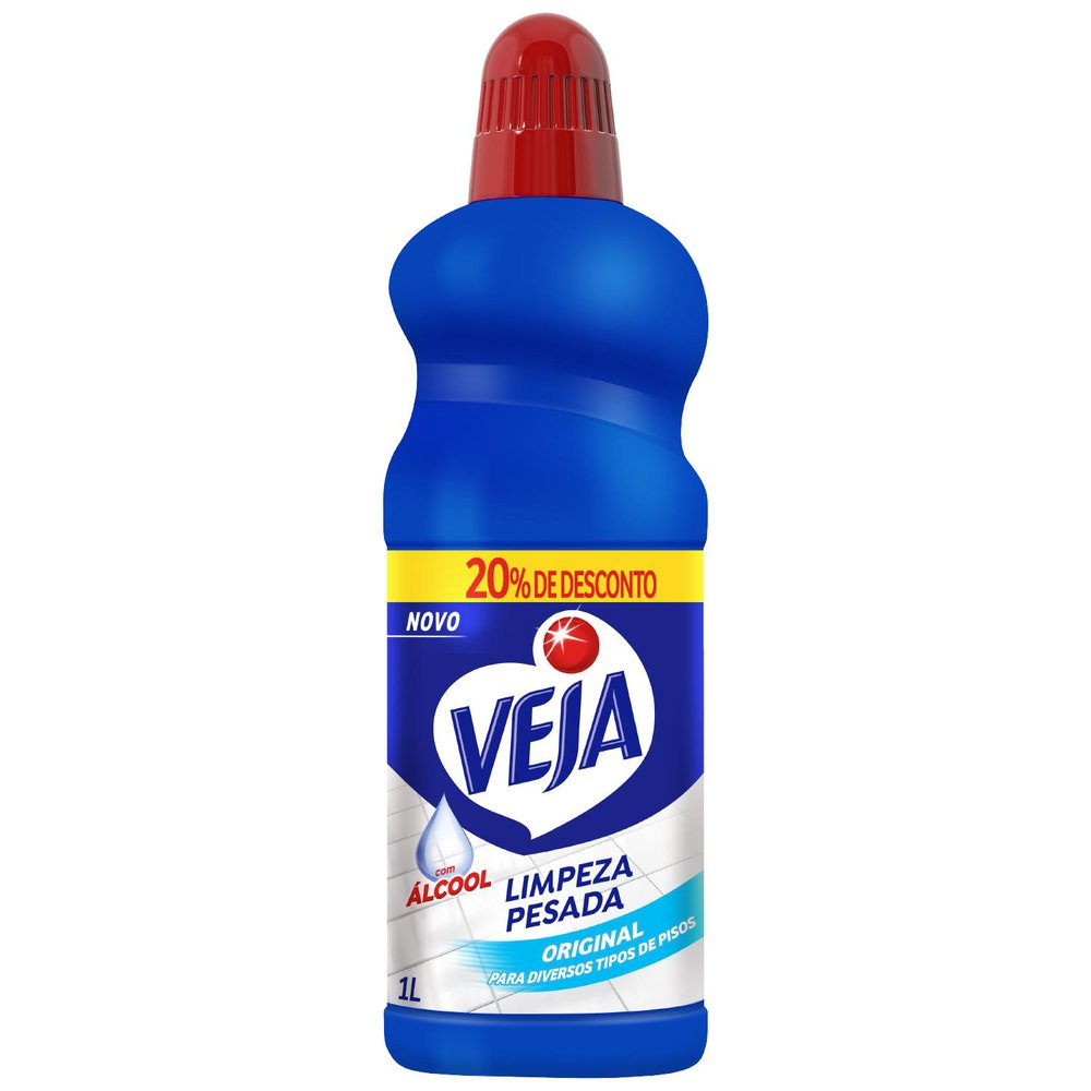 LIMPADOR VEJA LIMPEZA PESADA L1000ML C/20% DESC ORIGINAL