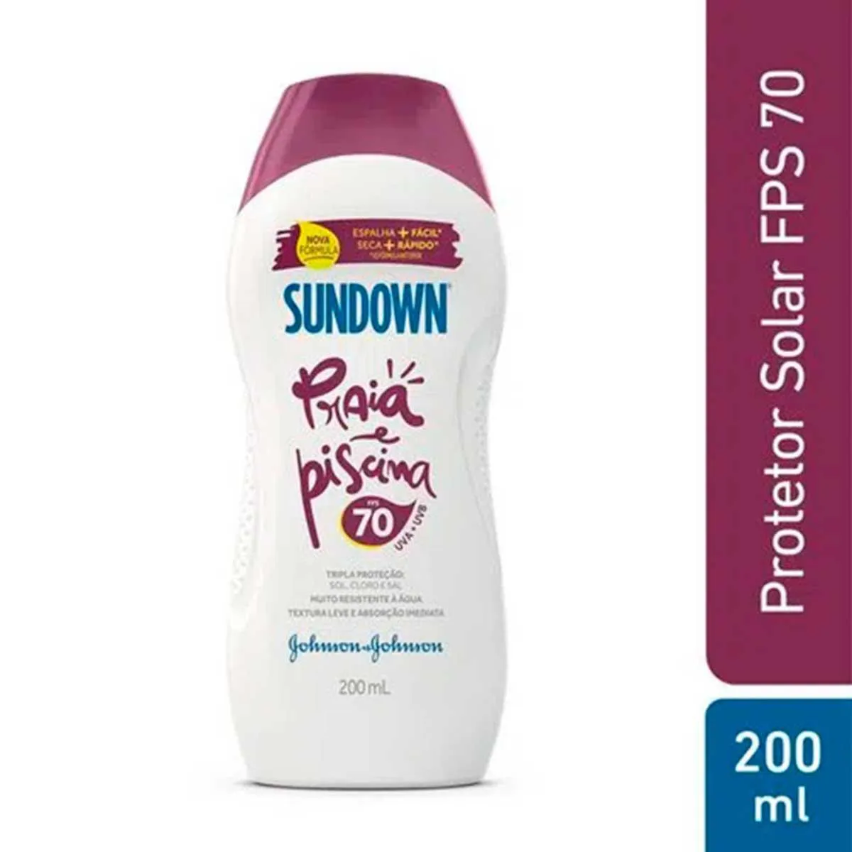 SUNDOWN PROTETOR SOLAR BLOQ FPS 70 200ML