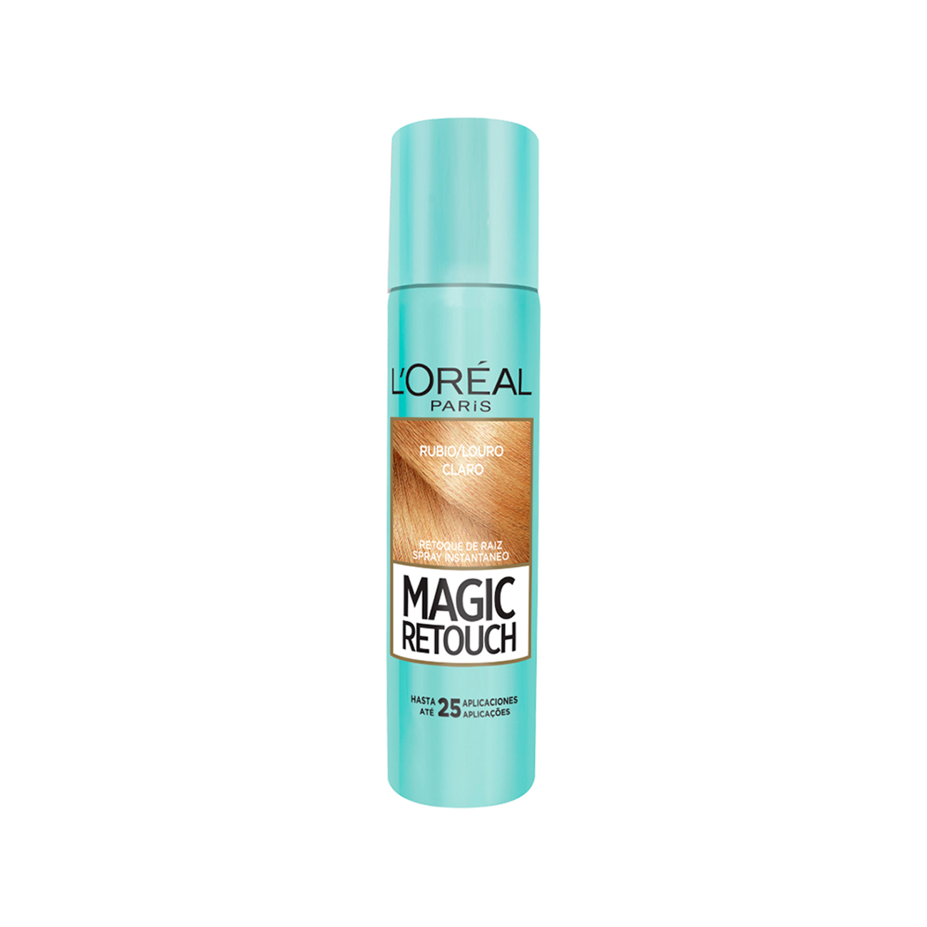 COLORACAO SPRAY MAGIC RETOUCH RETOQ RAIZ LOURO CLARO
