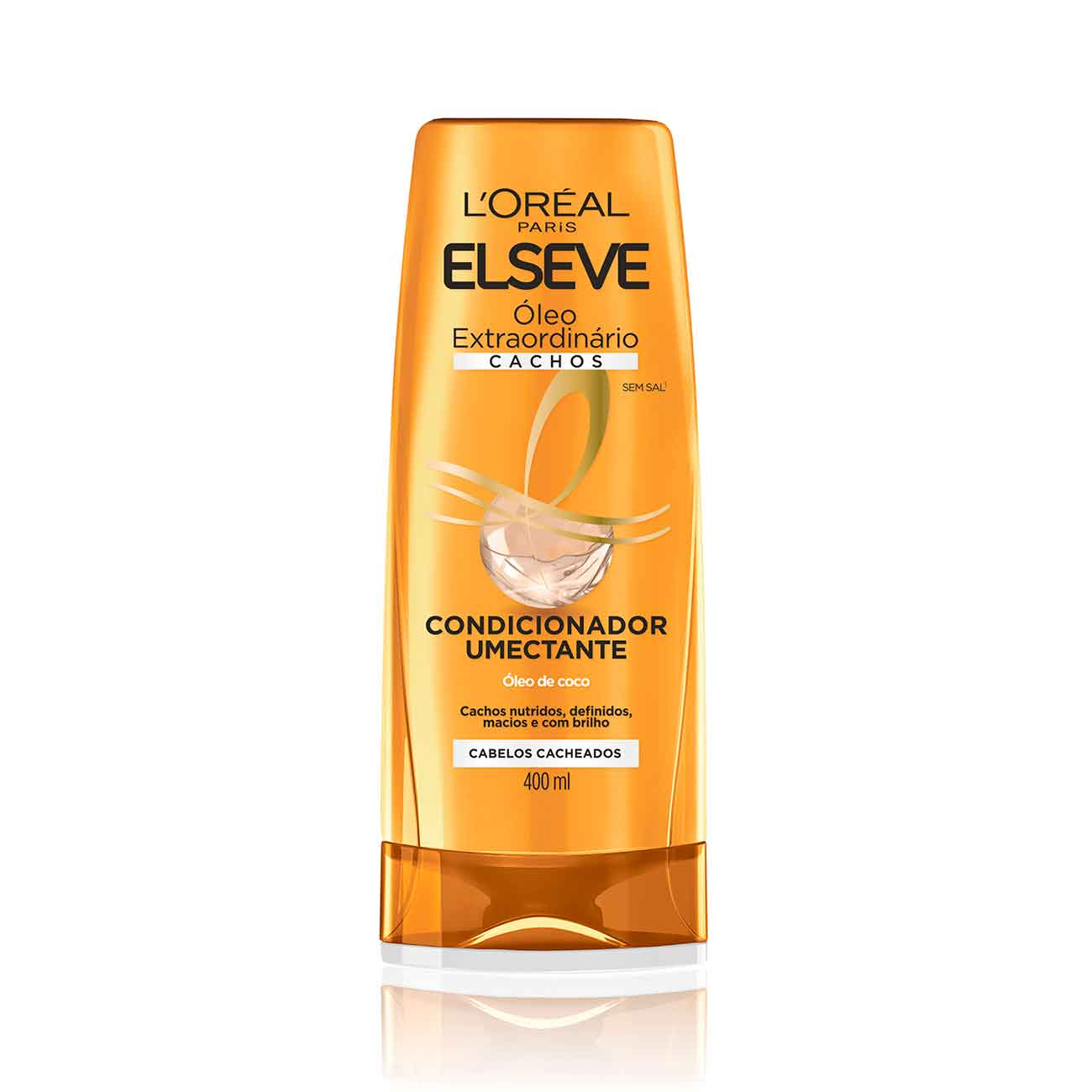 CONDICIONADOR ELSEVE 400ML OLEO EXT CACHOS