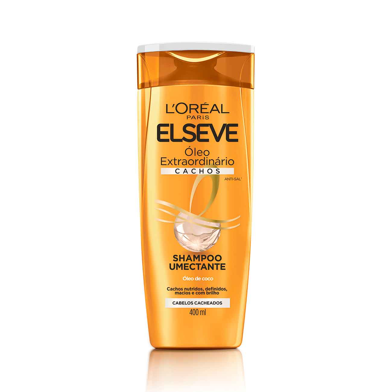 SHAMPOO ELSEVE 400ML OLEO EXT CACHOS