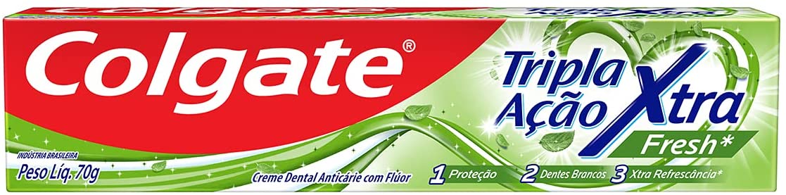 CREME DENTAL COLGATE TRIPLE XTRA 70G FRESH