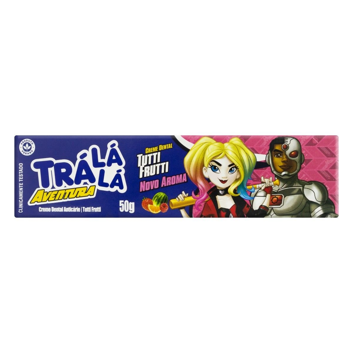 CREME DENTAL TRALALA KIDS 50G TUTTI FRUTTI