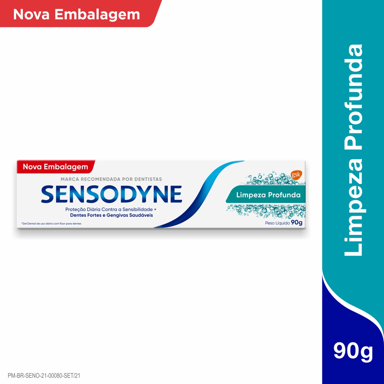 CREME DENTAL SENSODYNE 90G LIMPEZA PROFUNDA