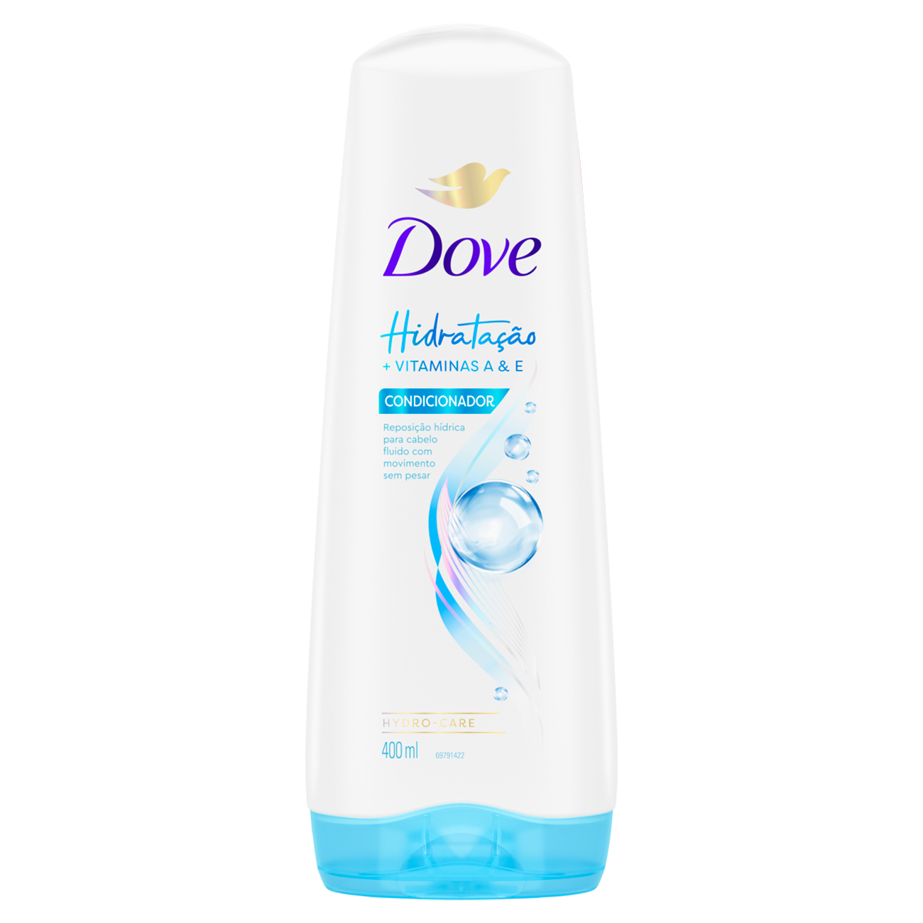 CONDICIONADOR DOVE 400ML HIDRATACONDICIONADOR INTENSA OXIGENIO