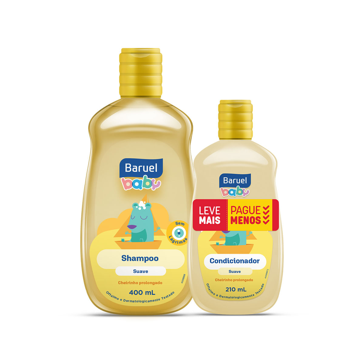 SHAMPOO INFANTIL TURMA DA XUXINHA 400ML + CONDICIONADOR 210ML OFERTA ESPECIAL SUAVE