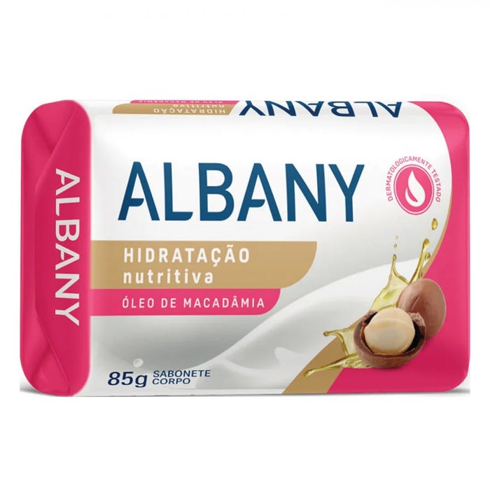 SABONETE ALBANY 85G FEMININO ROSA