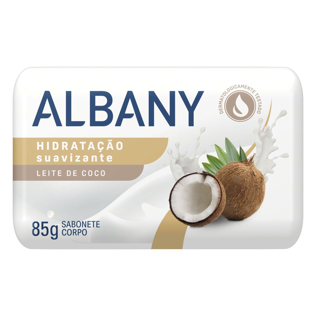 SABONETE ALBANY 85G FEMININO BRANCO