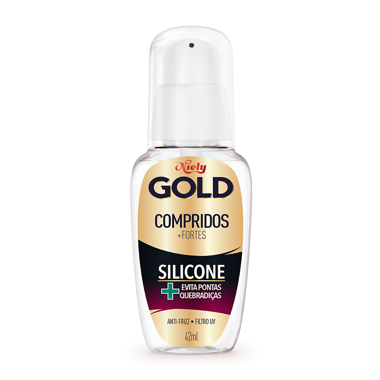 REPARADOR DE PONTAS NIELY GOLD 42ML SILICONE COMPRIDOS + FORTES