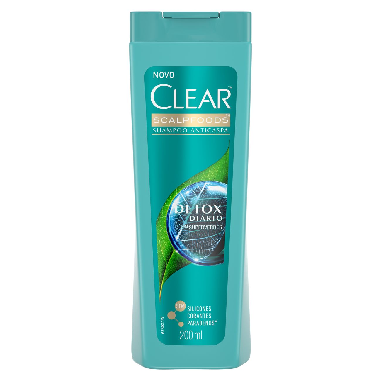 SHAMPOO CLEAR ANTICASPA 200ML DETOX DIARIO