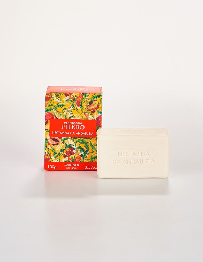 SABONETE PHEBO CREMOSO 100G NECTARINA DA ANDALUZIA