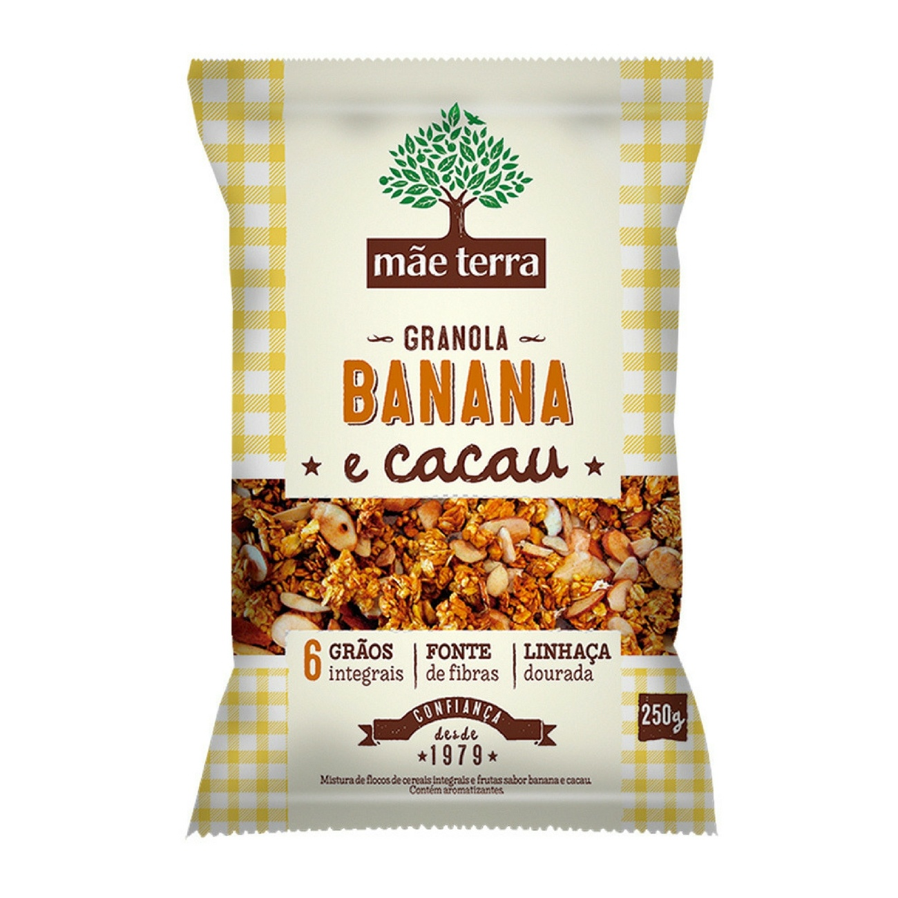 GRANOLA MAE TERRA 250G BANANA E CACAU