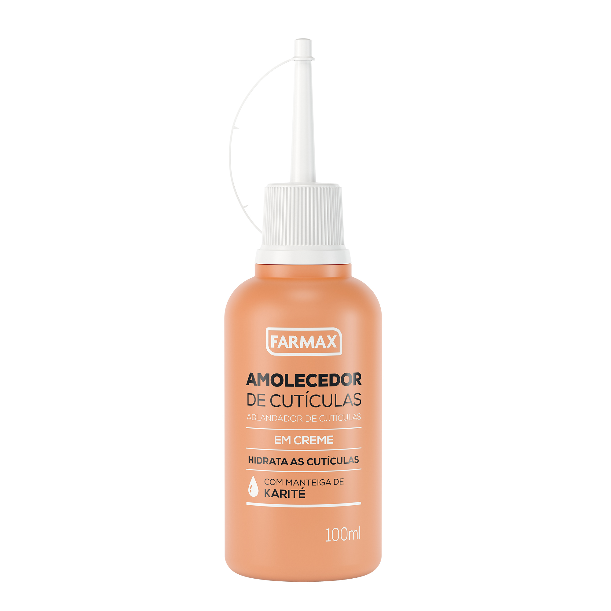 AMOLECEDOR DE CUTICULAS CREME FARMAX 100ML