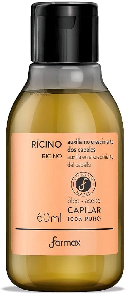 OLEO CAPILAR DE RICINO FARMAX 60ML