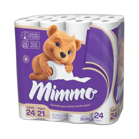 PAPEL HIG MIMMO FD 30M L24 P21 COMPACTO NEUTRO