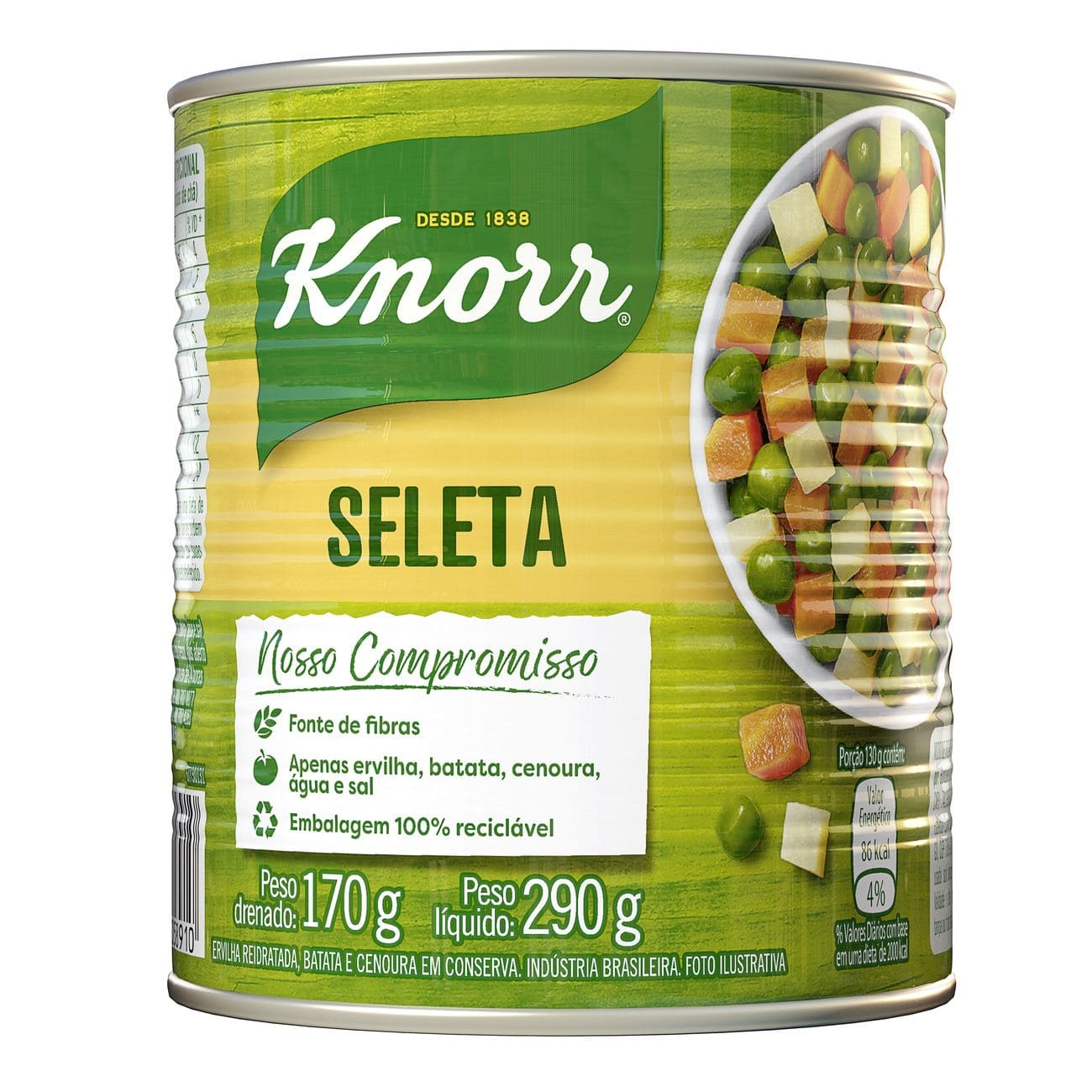 SELETA DE VEGETAIS KNORR 170G TRADICIONAL